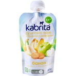 Фруктовое пюре с козьими сливками Kabrita Банан с печеньем и яблочным пюре с 8 месяцев 100 г: цены и характеристики
