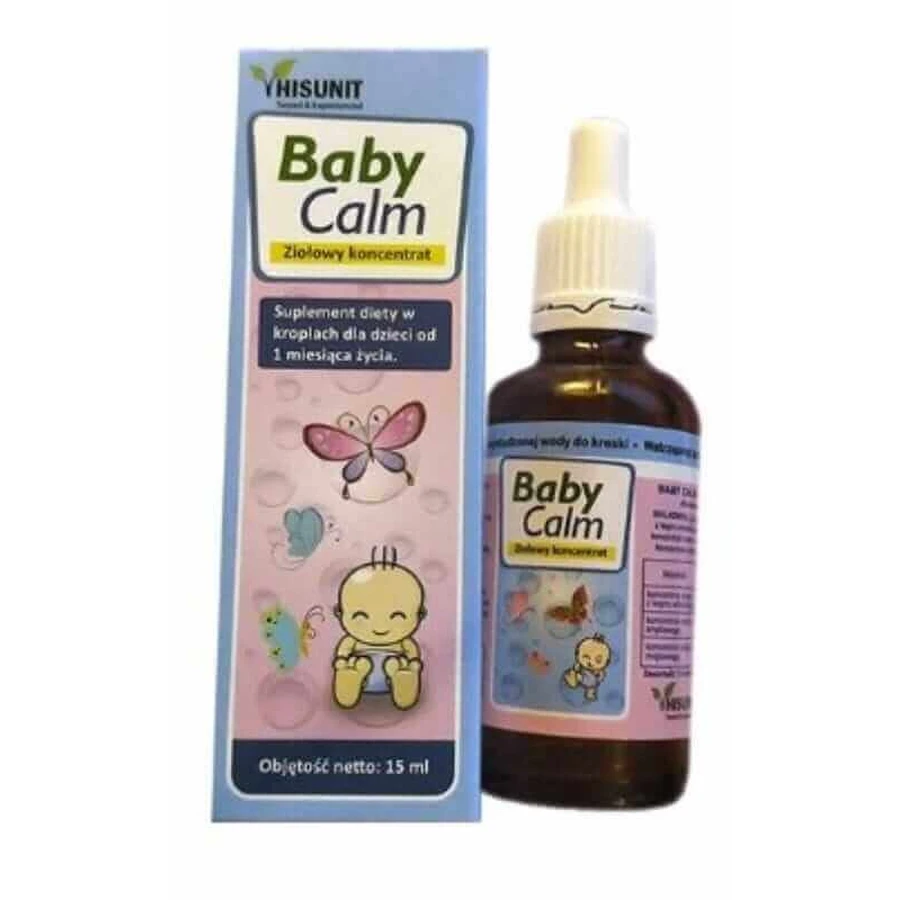 Трав'яний концентрат BabyCalm 15 мл Hisunit: ціни та характеристики