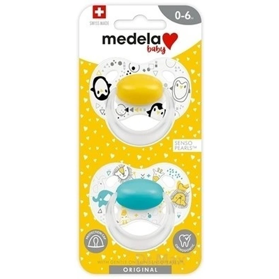 Пустышка MEDELA детская ORIGINAL унисекс 1×2 шт.: цены и характеристики