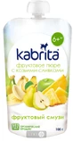 Фруктове пюре з козячими вершками Kabrita Яблучне пюре з морквою з 6 місяців 100 г