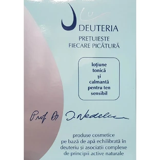 Тонізуючий та заспокійливий лосьйон для чутливої шкіри, 150 мл, Deuteria Cosmetics