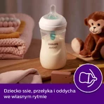 Avent Natural Response, пляшечка з чутливою соскою, з клапаном AirFree, mi, інтенсивність потоку 3, SCY673/82, після 1 місяця, 260 мл ПОЛАМАНА УПАКОВКА: ціни та характеристики