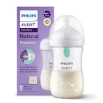 Avent Natural Response, пляшечка з чутливою соскою, з клапаном AirFree, mi, інтенсивність потоку 3, SCY673/82, після 1 місяця, 260 мл ПОЛАМАНА УПАКОВКА: ціни та характеристики