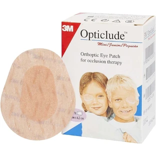 3M Futuro Opticlude Mini Junior Ona пластир 5 х 6 см, ортопедичний, для лікування косоокості 20 шт.