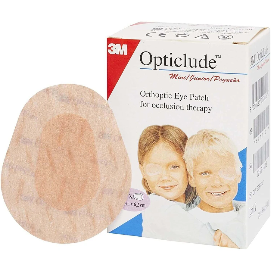 3M Futuro Opticlude Mini Junior Ona пластир 5 х 6 см, ортопедичний, для лікування косоокості 20 шт.: ціни та характеристики