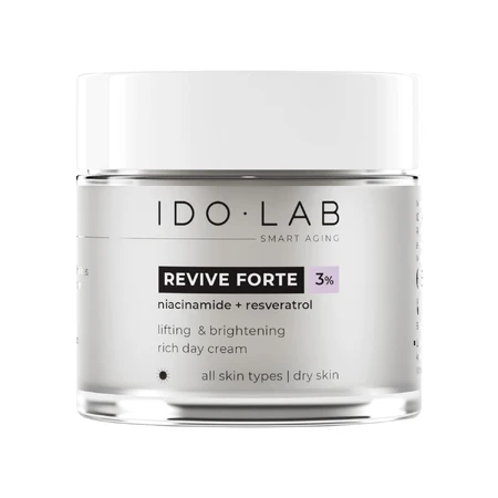 Ido Lab Revive Forte, ліфтинговий та освітлюючий денний крем, 50 мл: ціни та характеристики