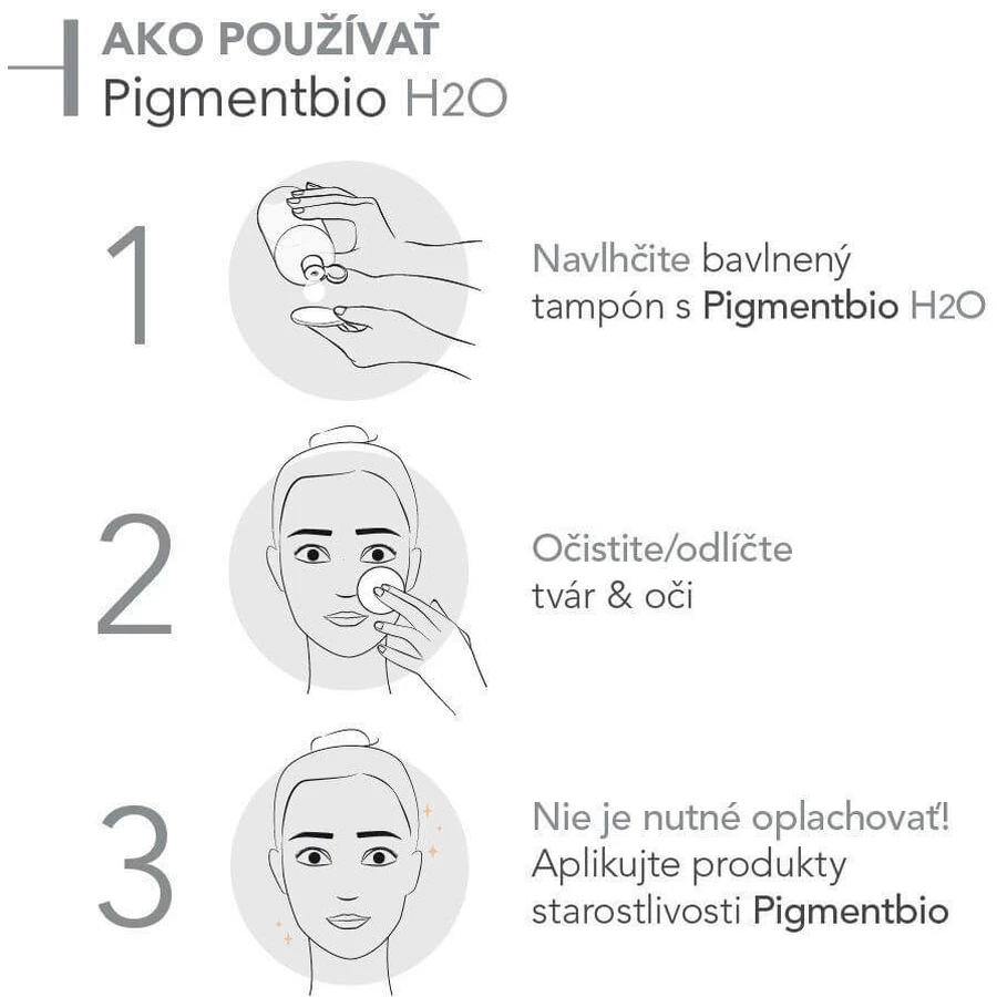 Освітлююча міцелярна вода Bioderma Pigmentbio H2O для шкіри з пігментними плямами 250 мл: ціни та характеристики