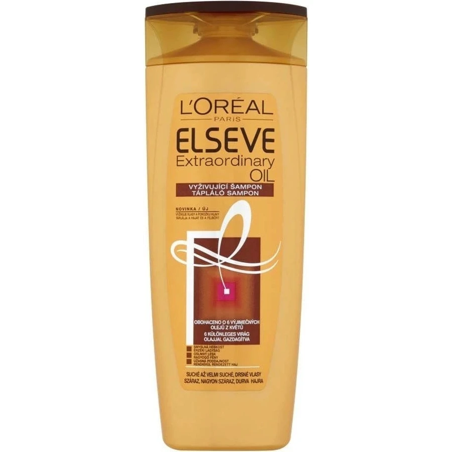 L'Oréal Paris Elseve Extraordinary Oil ampón 1×400 ml, ampón: цены и характеристики