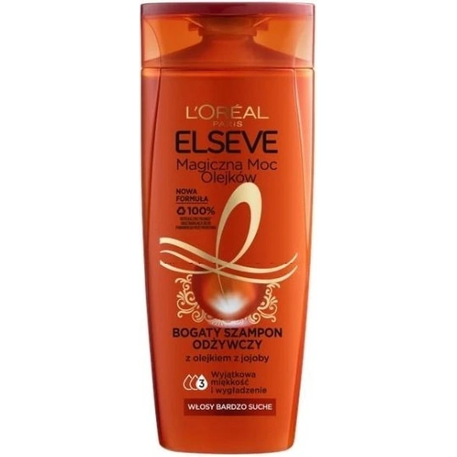 L'Oréal Paris Elseve Extraordinary Oil ampón 1×400 ml, ampón: цены и характеристики