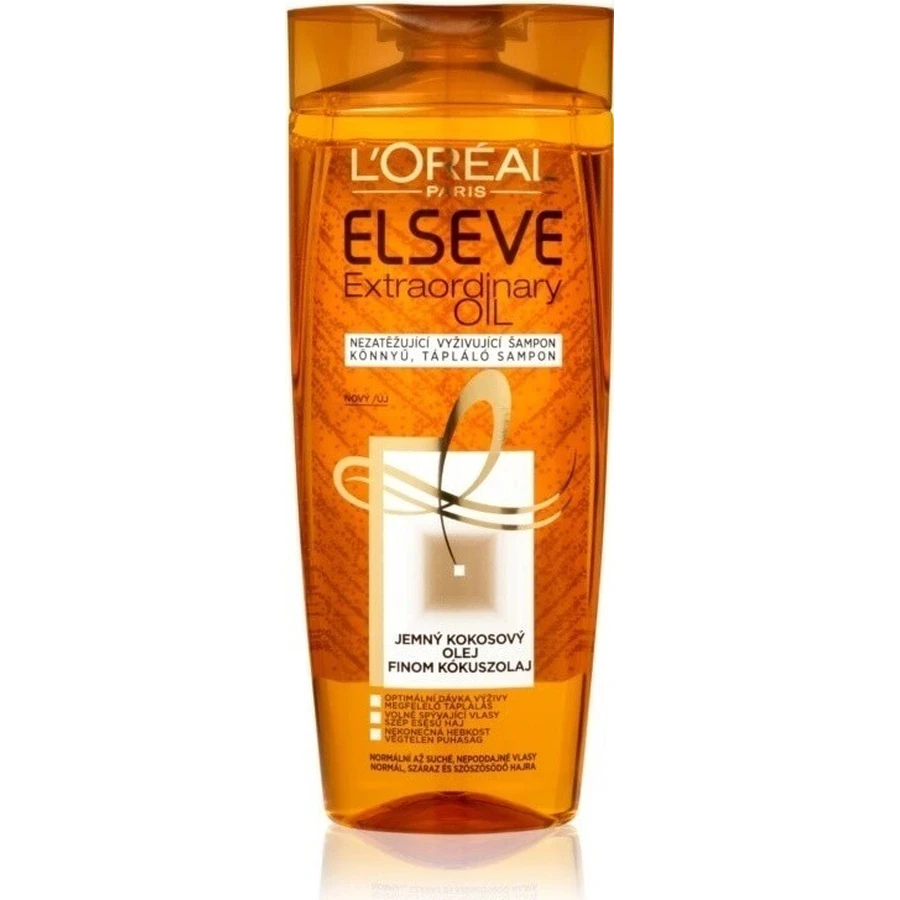 L'Oréal Paris Elseve Extraordinary Oil ampón 1×400 ml, ampón: цены и характеристики