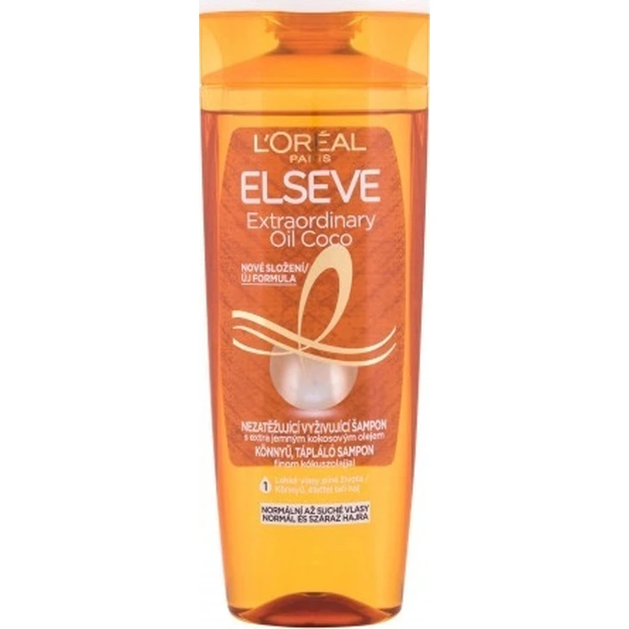 L'Oréal Paris Elseve Extraordinary Oil ampón 1×400 ml, ampón: цены и характеристики