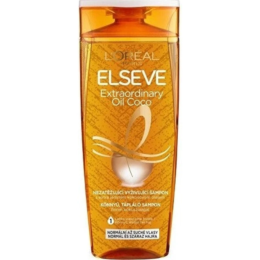 L'Oréal Paris Elseve Extraordinary Oil ampón 1×400 ml, ampón: цены и характеристики