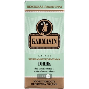 Тонік Karmasin Вітамінізований для ослабленого і пошкодженого волосся, 100 мл