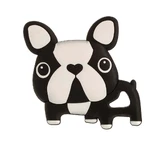 Силиконовая игрушка-прорезыватель, Черный пес, Coccorito