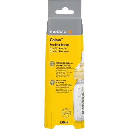 Medela Faa для немовлят на грудному вигодовуванні Calma - з соскою 150 мл: ціни та характеристики