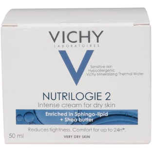 Vichy Nutrilogie 2 крем для сухої та дуже сухої шкіри 50 мл