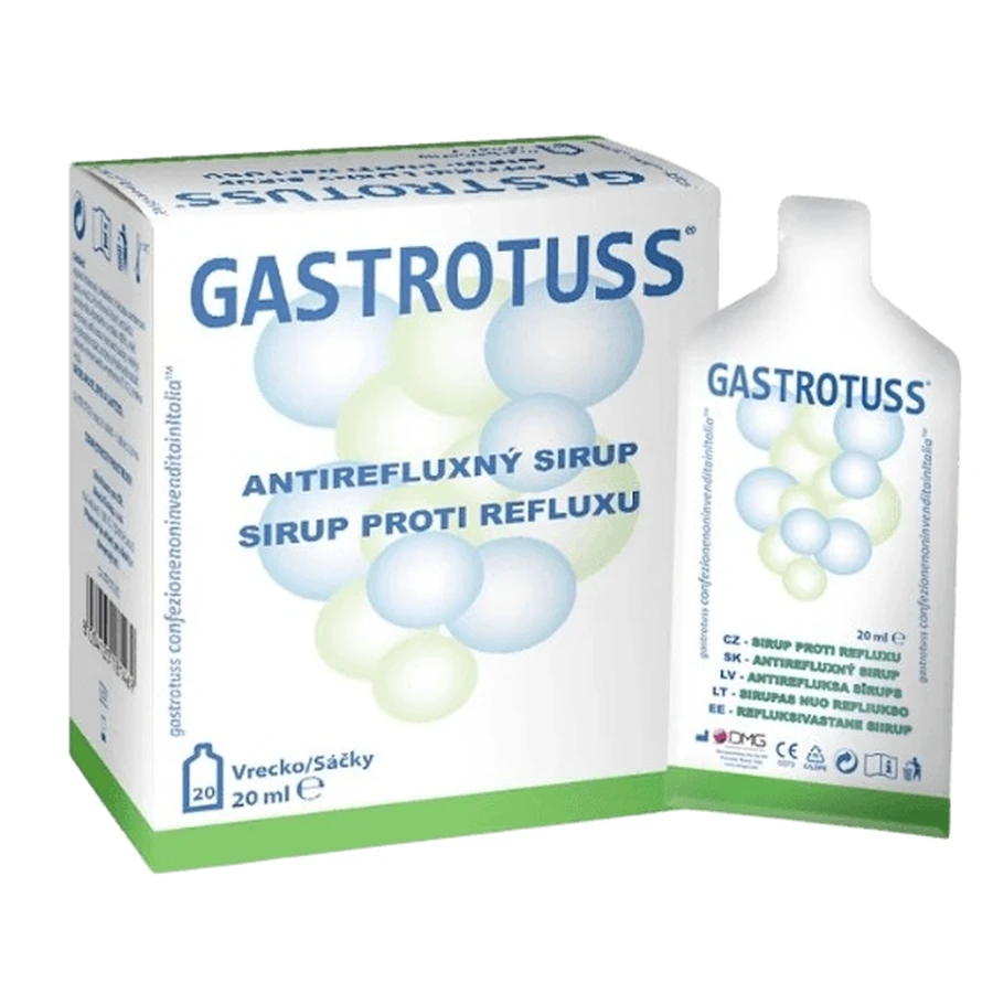 Гастротусс DMG Gastrotuss сироп в пакетиках по 20 мл, №20: цены и характеристики