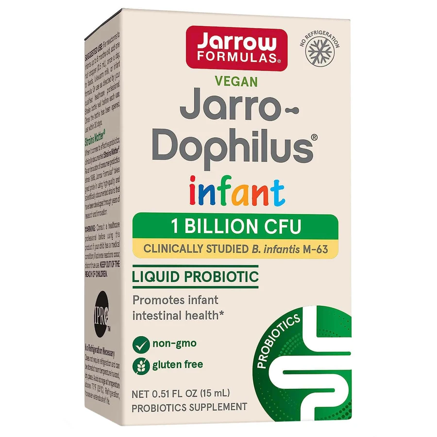 Jarrow Formulas Jarro-Dophilus Infant, капли, 15 мл: цены и характеристики