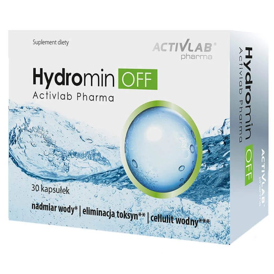 Activlab Pharma Hydromin OFF, 30 капсул: ціни та характеристики