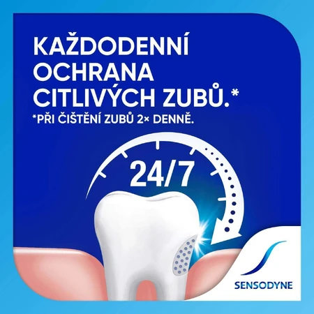 Зубна паста Sensodyne Fluoride 3 x 75 мл: ціни та характеристики