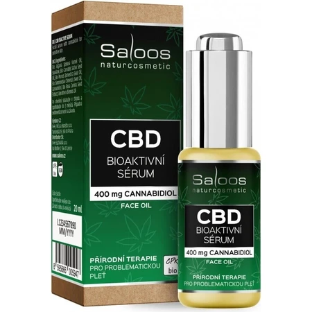 SALOOS CBD биоактивная сыворотка для кожи 1×20 мл сыворотка: цены и характеристики
