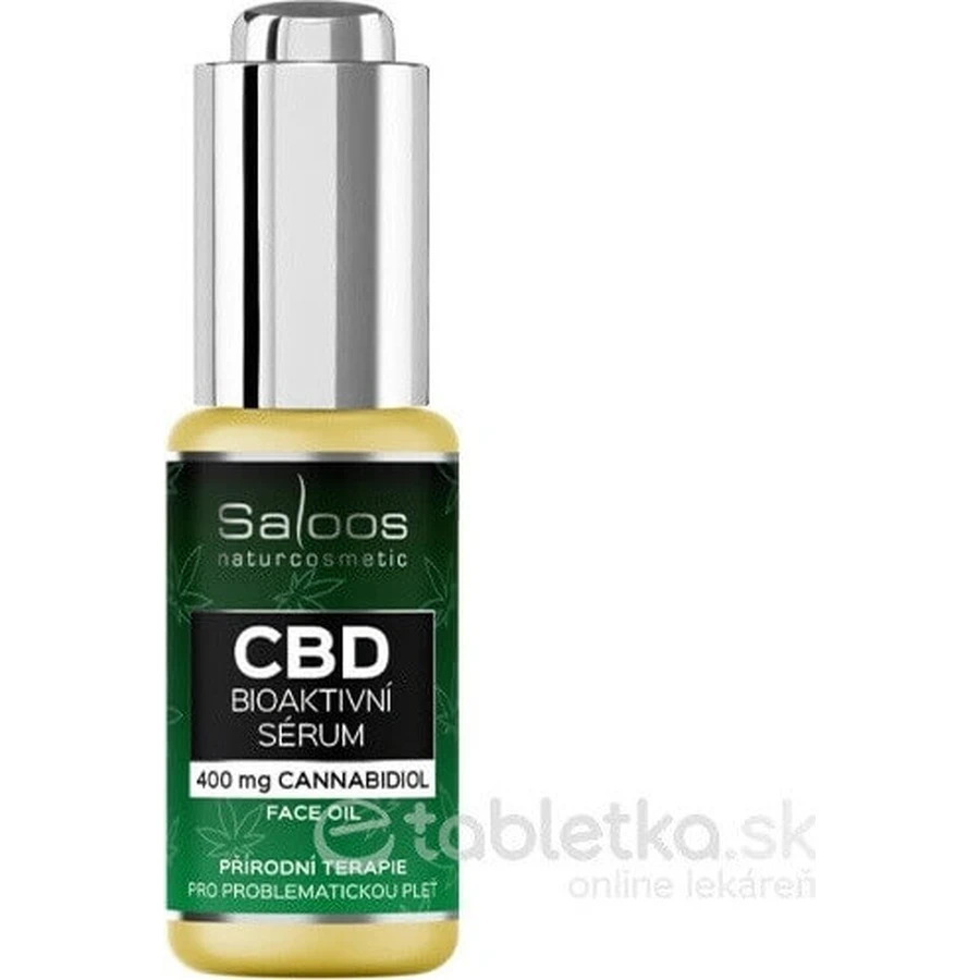 SALOOS CBD биоактивная сыворотка для кожи 1×20 мл сыворотка: цены и характеристики