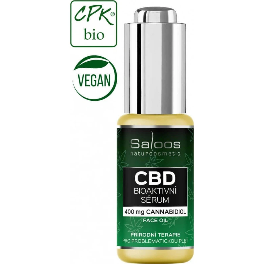 SALOOS CBD биоактивная сыворотка для кожи 1×20 мл сыворотка: цены и характеристики
