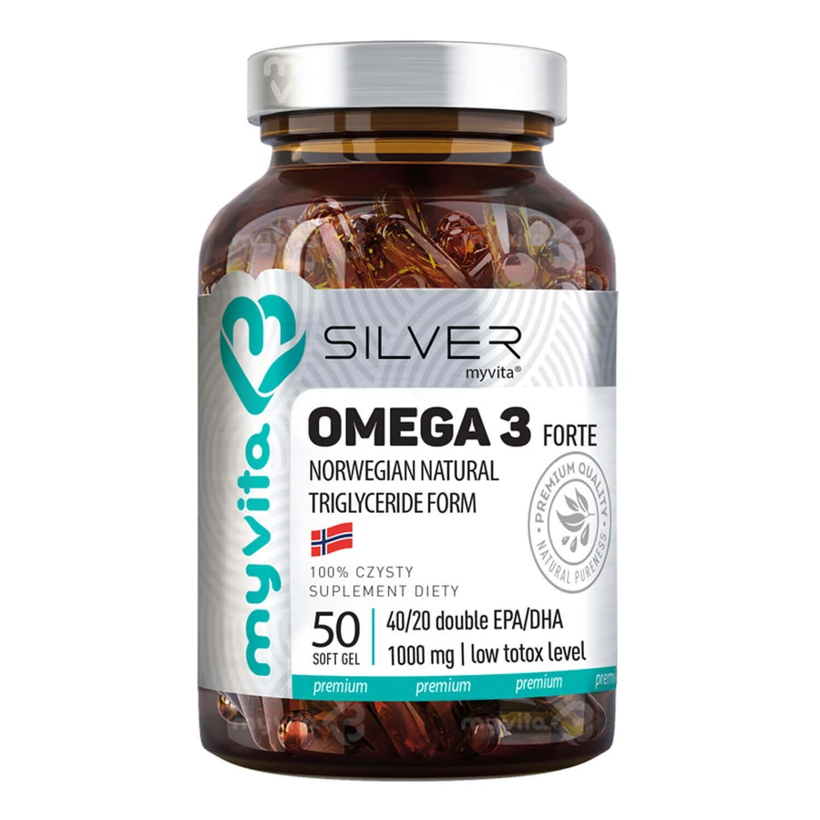 MyVita Omega 3 Forte, 50 капсул: цены и характеристики