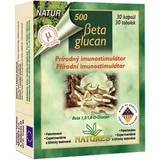 NATURES Бетаглюкан 500+ 1×30 капсул, пищевая добавка