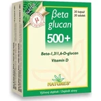 NATURES Бетаглюкан 500+ 1×30 капсул, дієтична добавка: ціни та характеристики