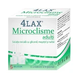 Мікроклізми для дорослих 4Lax, 6 пакетиків по 9 г, Solacium Pharma