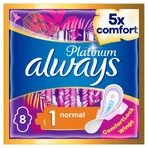 Завжди Платинум, гігієнічні рушники з крилами, Ultra Normal Plus, 8 шт.: ціни та характеристики