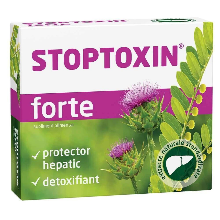 Стоптоксин Форте Fiterman Stoptoxin Forte, 30 капсул: цены и характеристики