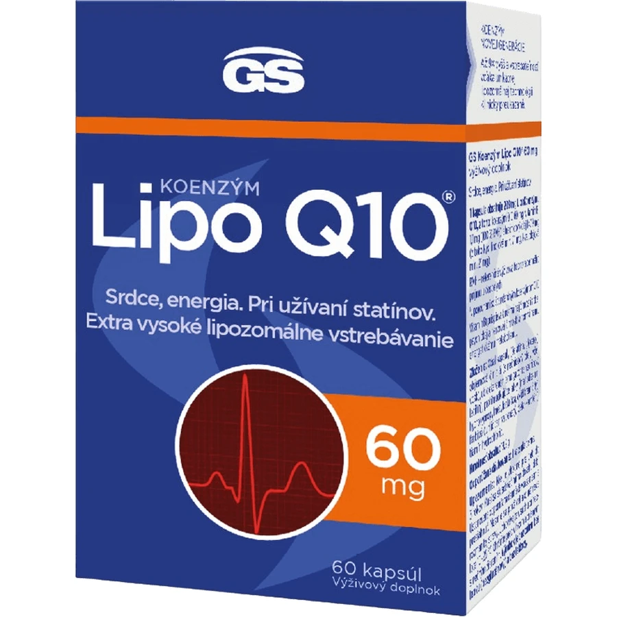 GS Коензим Q10 ліпосомальний 60 мг 60 капсул: ціни та характеристики