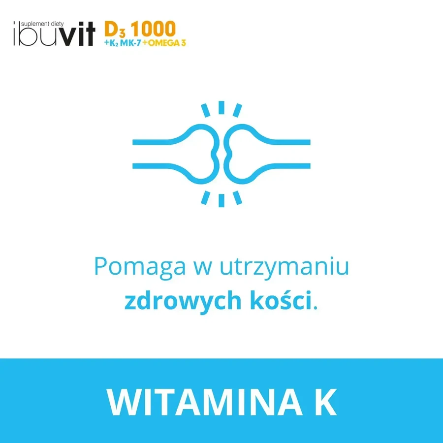 Ibuvit D3 1000 + K2MK-7 Омега 3 30 капсул: ціни та характеристики