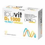 Ibuvit D3 1000 + K2MK-7 Омега 3 30 капсул: ціни та характеристики