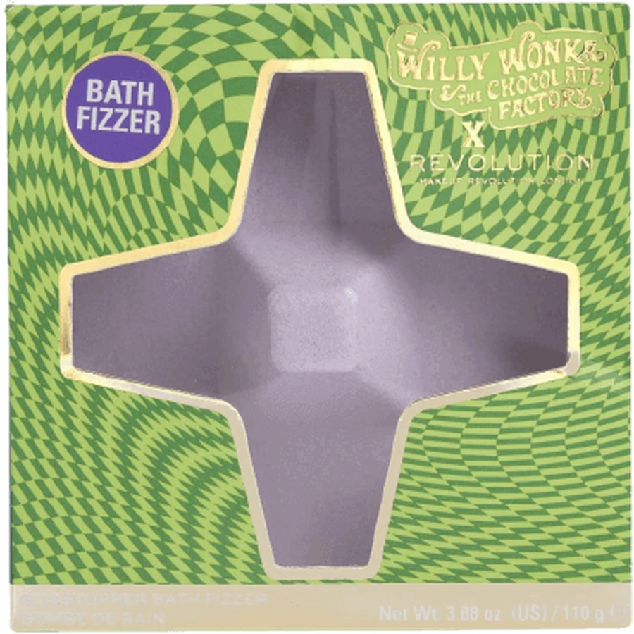 Revolution x Willy Wonka Everlasting Gobststopper Bath Fizzer, бомба для ванни 110 г: ціни та характеристики