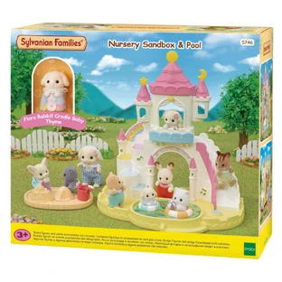 Игровая площадка с бассейном Sylvanian Families, +3 года, Эпоха