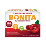 Сосательные пастилки со вкусом вишни, 24 штуки, Bonita