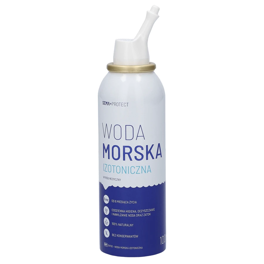 SEMA Protect, изотоническая морская вода, назальный спрей, 100 мл: цены и характеристики