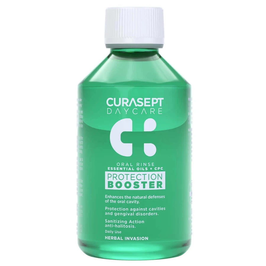 Ополаскиватель для рта Herbal Invasion Daycare Daycare Protection Booster, 500 мл, Curasept: цены и характеристики