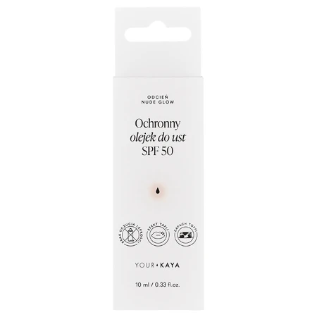 Your KAYA, захисна олія для губ, SPF 50, оголене сяйво, 10 мл: ціни та характеристики