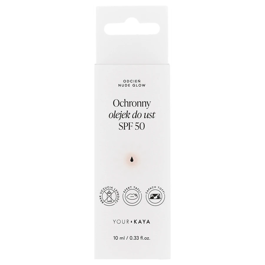 Your KAYA, захисна олія для губ, SPF 50, оголене сяйво, 10 мл: ціни та характеристики