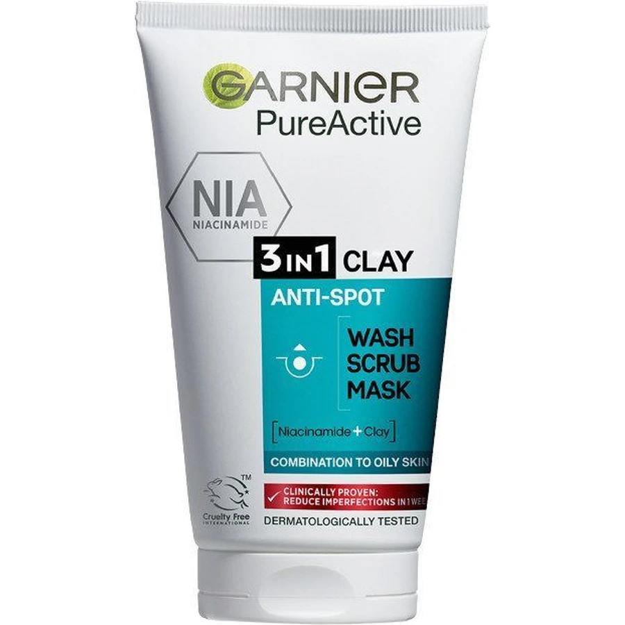 Garnier Skin Naturals Чистий очищувальний скраб 3 в 1, 150 мл: ціни та характеристики