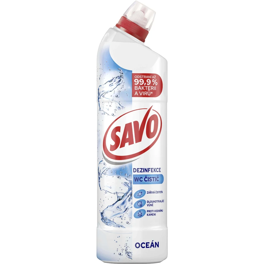 Гель для туалета Savo Ocean 700 мл: цены и характеристики