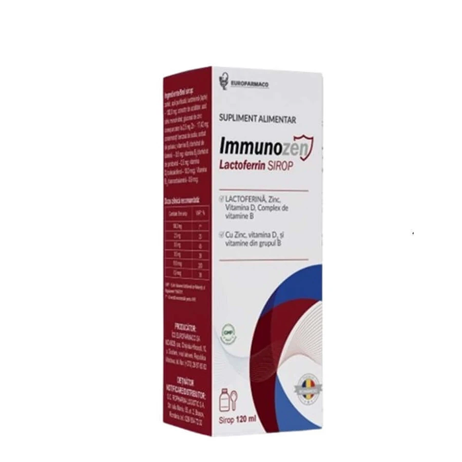 Сироп Імунозен Лактоферін Eurofarmaco Immunozen Lactoferrin, 120 мл: ціни та характеристики