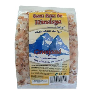 Гімалайська сіль гронжуаз, 500 г, Herbal Sana