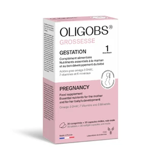 Oligobs Prenatal Omega 3 Laboratoire CCD, 30 таблеток + 30 капсул