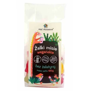 Веганские мишки без добавления элатина и сахара 100г PI PRZEMIAN