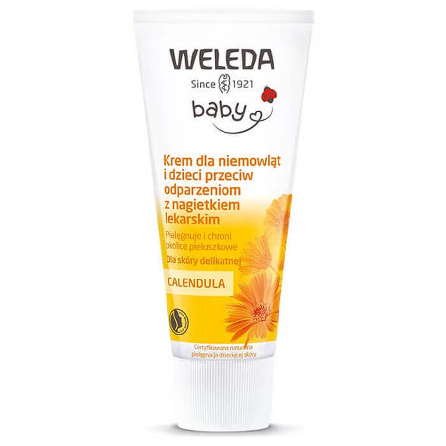 Weleda Calendula, крем проти опіків з календулою, для чутливої шкіри, 75 мл: ціни та характеристики